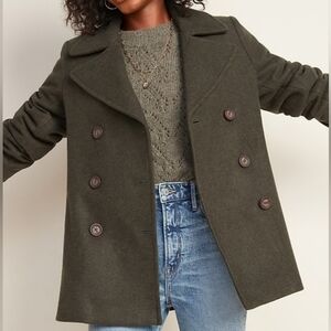 🎉HOST PICK🎉 Old Navy Long Classy Peacoat